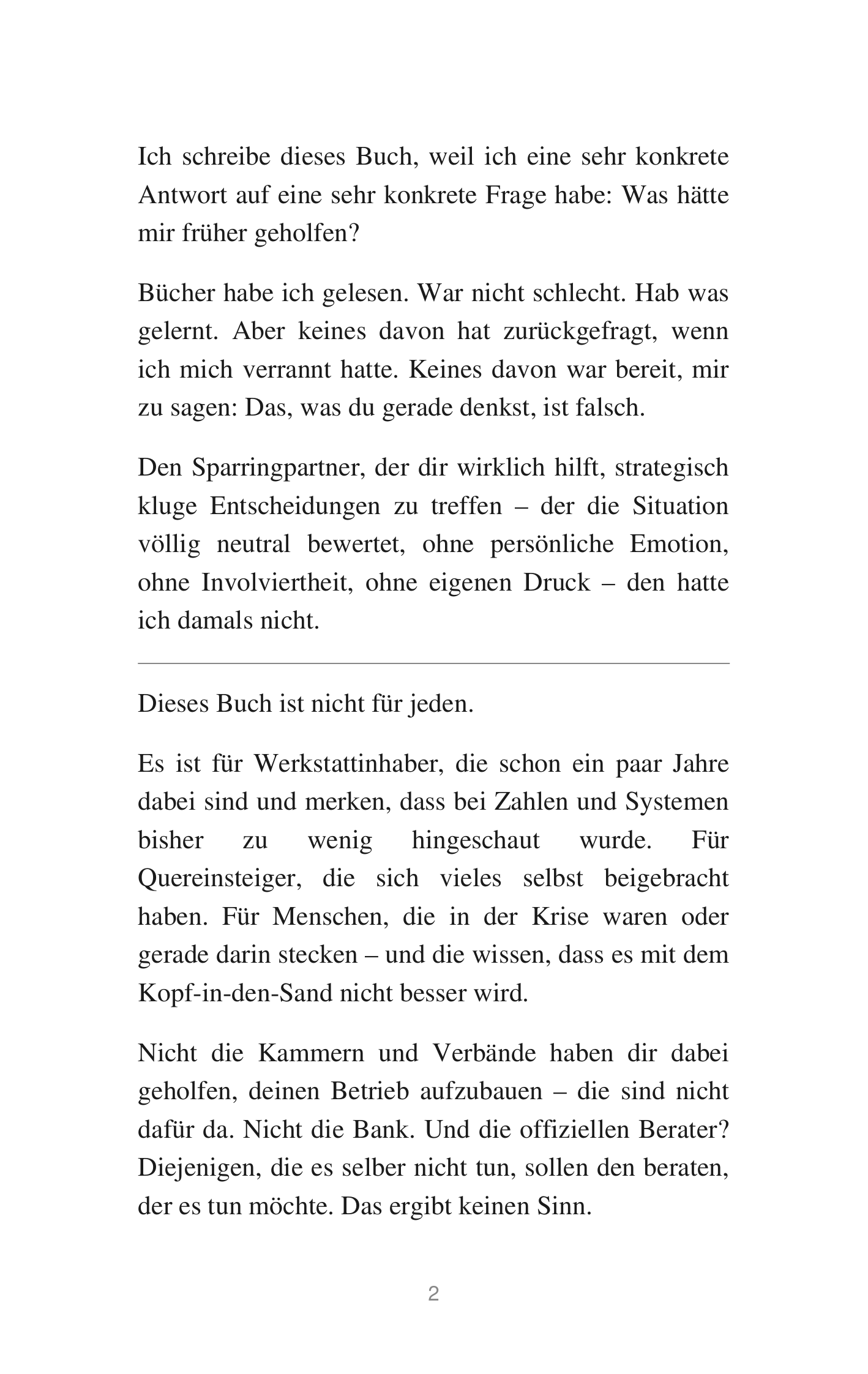 Klartext Werkstatt – Leseprobe Seite 2
