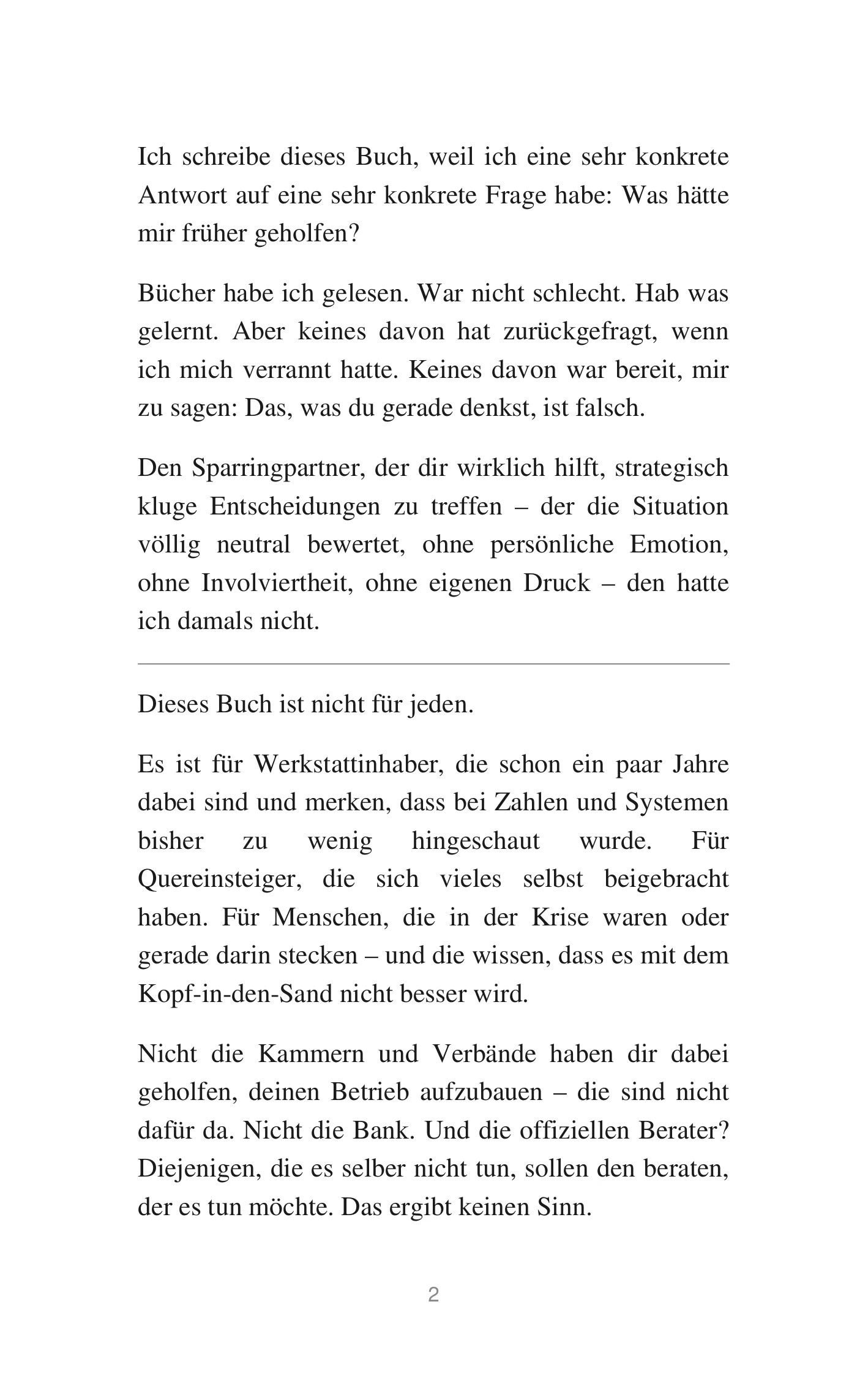 Klartext Werkstatt – Leseprobe Seite 2