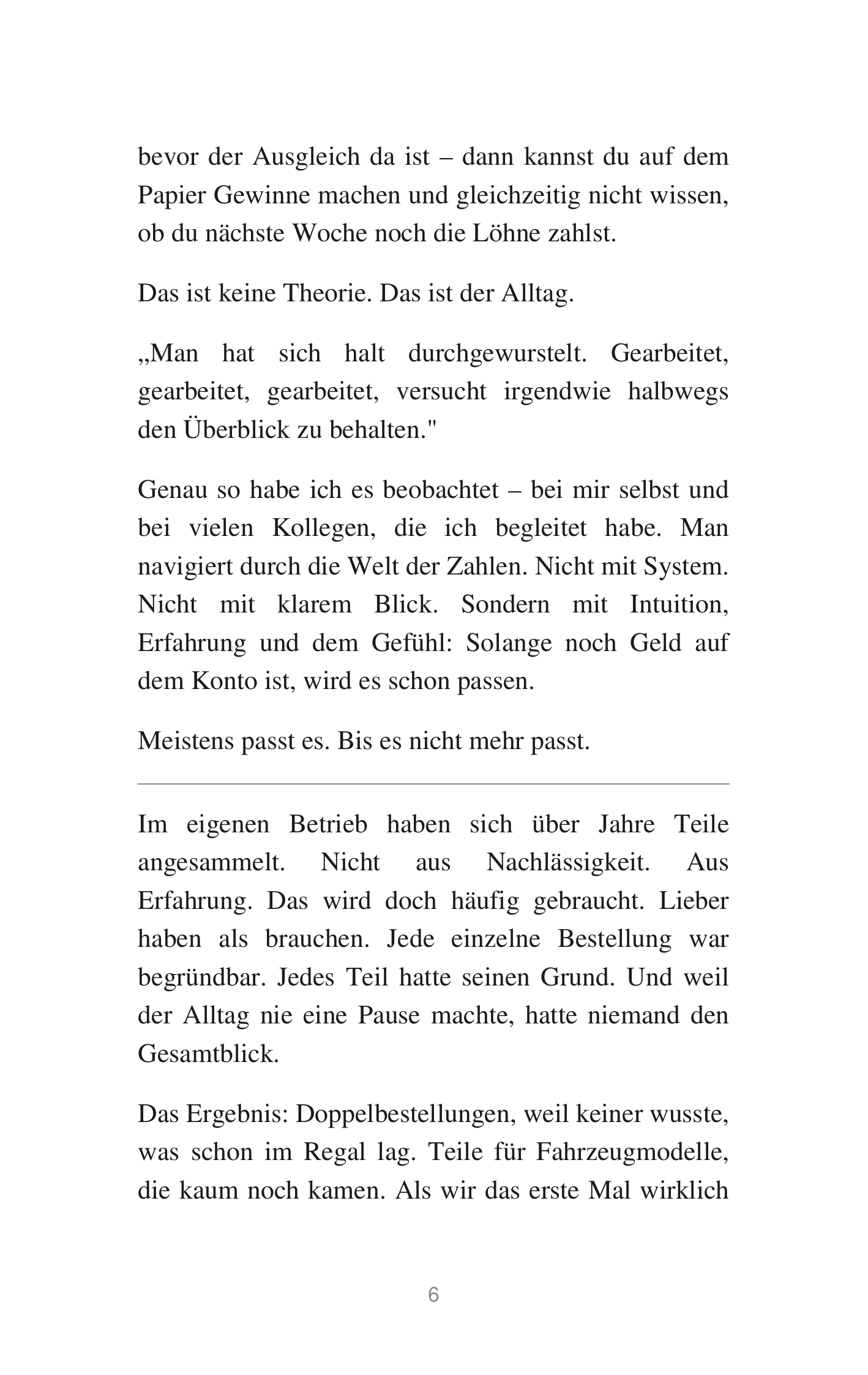 Klartext Werkstatt – Leseprobe Seite 6