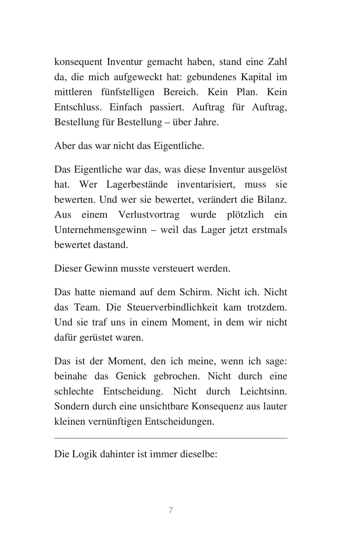 Klartext Werkstatt – Leseprobe Seite 7